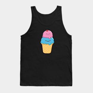 Kawaii Ice Cream Delight Tank Top